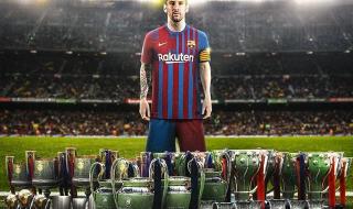 梅西的欧冠冠军有几个